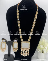 Averin Regal Mala | ZAROSH JEWEL White